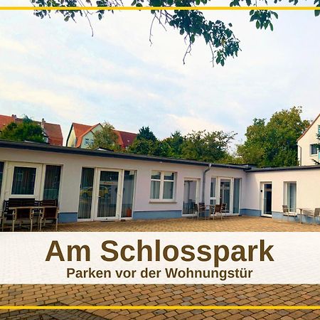 Fewo Urban Gotha-Apartment Ekhof- Am Schlosspark- Parken An Der Der Tuer- Barrierefrei, 900 Meter Zum Bahnhof - Wallbox Exteriör bild