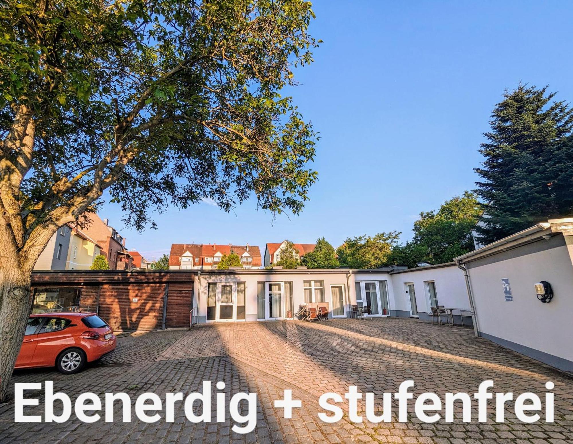 Fewo Urban Gotha-Apartment Ekhof- Am Schlosspark- Parken An Der Der Tuer- Barrierefrei, 900 Meter Zum Bahnhof - Wallbox Exteriör bild