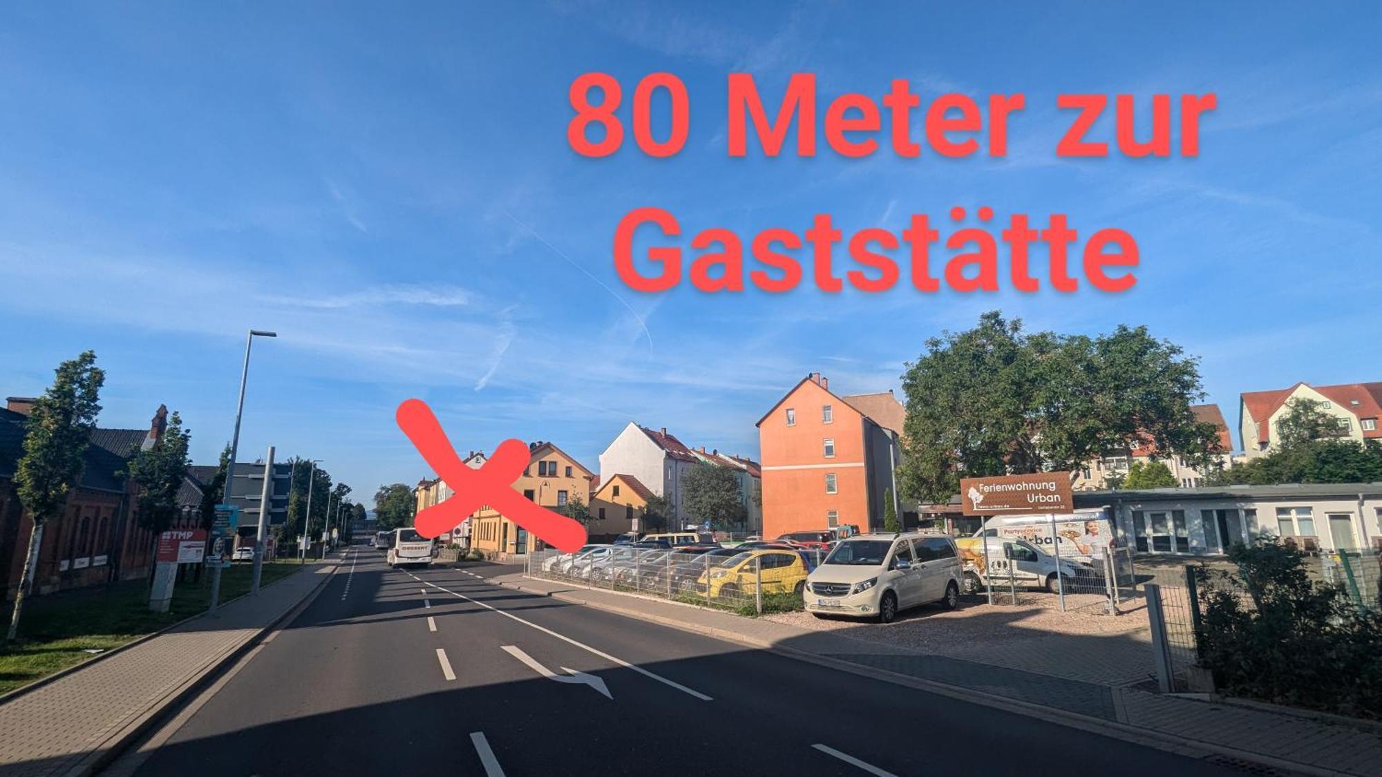 Fewo Urban Gotha-Apartment Ekhof- Am Schlosspark- Parken An Der Der Tuer- Barrierefrei, 900 Meter Zum Bahnhof - Wallbox Exteriör bild